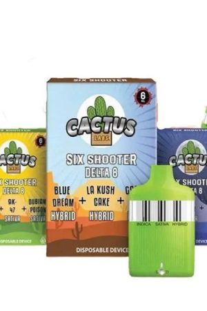 cactus labs six shooter disposable device