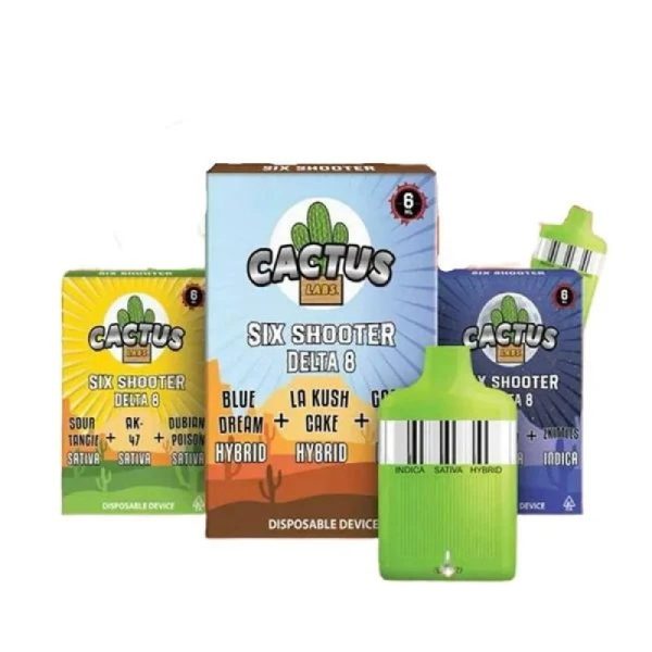 cactus labs six shooter disposable device